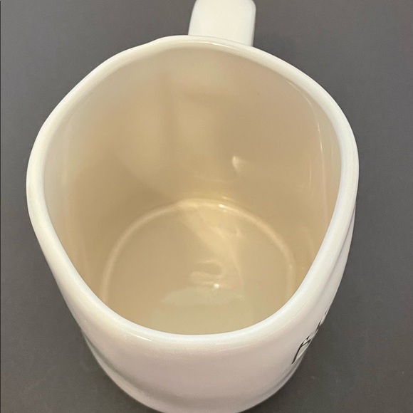 Rae Dunn BREAKFAST TEA Coffee Mug White Black LL by Magenta Farmhouse Pottery - Picture 11 of 12